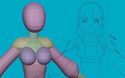 Cyan Parte 1: Modelado de personaje en Blender 2.8