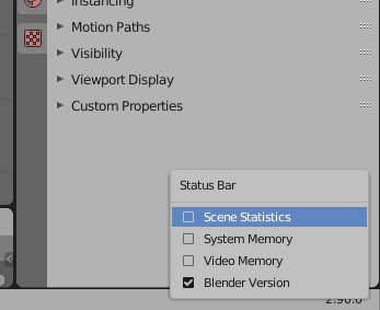 Para recuperar el aspecto clásico de las estadísticas debes dar click derecho en la barra de status y seleccionando la información que deseas mostrar.